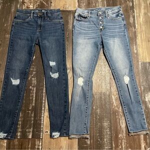 Girls old navy distressed jean bundle